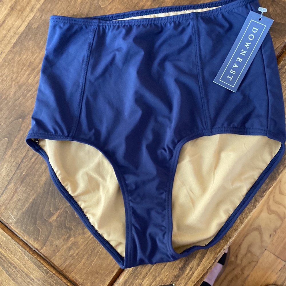 Downeast Swim Navy Bottom